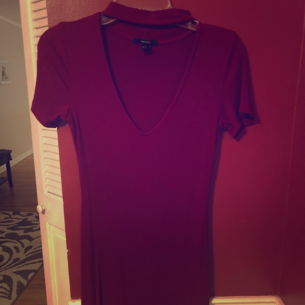 Forever 21 red mini dress